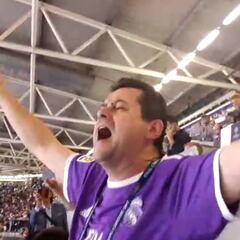 Roncero emocionado y con la voz rota cantando el 'We are the Champions'