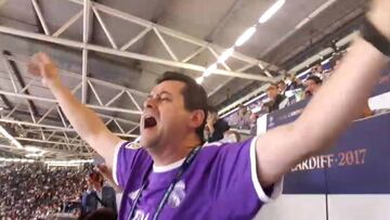 Roncero: Real Madrid's No.1 fan sings 'We Are The Champions'