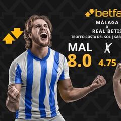 Málaga CF vs. Real Betis: horario, dónde ver y pronósticos