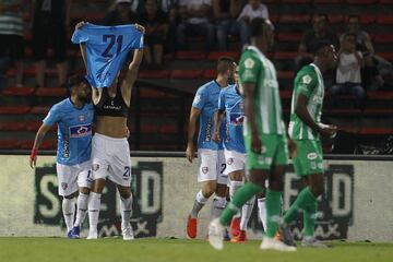 Los verdes sumaron una nueva victoria y llegaron a 12 puntos. Baldomero Perlaza, Andrés Reyes y Brayan Rovira anotaron los goles. 