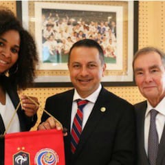Costa Rica firmó alianza con el campeón del mundo