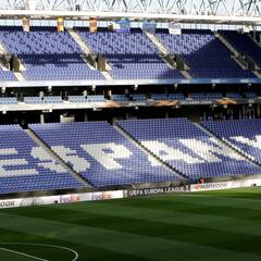 El RCDE Stadium: cuatro estrellas en la división de plata