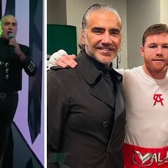 Así fue la entrada de ‘Canelo’ Álvarez al ring junto a Alejandro Fernández