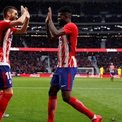 1x1 del Atleti: Carrasco lidera la estampida en el Wanda