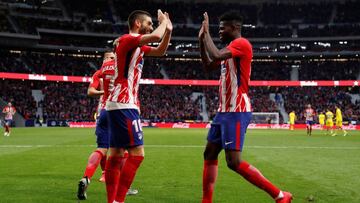 1x1 del Atleti: Carrasco lidera la estampida en el Wanda