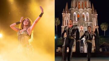 Shakira emocionada al ver a unos mariachis haciendo el Champeta Challenge
