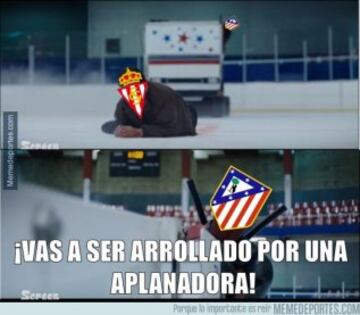 Los memes más divertidos del Atlético-Sporting