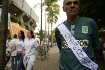 El emocionante homenaje de Atlético Nacional al Chapecoense