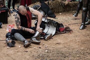 En los alrededores del Castillo de Belmonte, Cuenca, se ha disputado el IV Torneo Nacional de combate medieval, que goza cada año de más aficionados. 
 