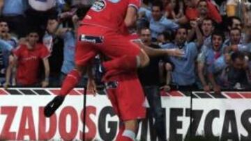 <b>GOLEADA. </b>El Celta resolvió sin grandes problemas su partido en Guadalajara y sigue su marcha.