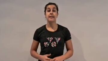Carolina Marín abandera donaciones a hospitales de Huelva.