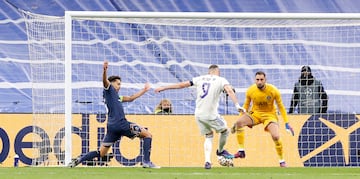 09/03/22 PARTIDO VUELTA OCTAVOS CHAMPIONS LEAGUE 
REAL MADRID - PSG 
PRIMER GOL EMPATE 1-1 BENZEMA