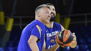 Saras y Nikola Mirotic; un dúo ganador.