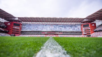 General View during the game Toluca vs Guadalajara, corresponding to first leg match of the Torneo Apertura 2023 of the Womens Liga BBVA MX, at Nemesio Diez Stadium, on November 09, 2023. 
<br><br>
Vista General del Estadio durante el partido Toluca vs Guadalajara, correspondiente al partido de Ida de Cuartos de Final  del Torneo Apertura 2023 de la Liga BBVA MX Femenil, en el Estadio Nemesio Diez, el 09 de Noviembre de 2023