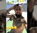 Así disfruta Arturo Vidal sus vacaciones en Grecia
