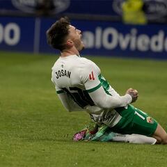 Josan, en el top-10 del Elche