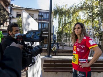 Imagen del nuevo anuncio de las jugadoras de balonmano de la selección española antes de su debut en el Europeo de Dinamarca.