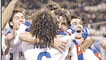 <b>YORDIGOL</b>. El delantero del Zaragoza apeó al Barcelona de la Copa.