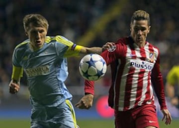Evgeni Postnikov y Fernando Torres.