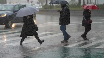 AEMET avisa de tormentas y lluvias en España: en qué lugares habrá