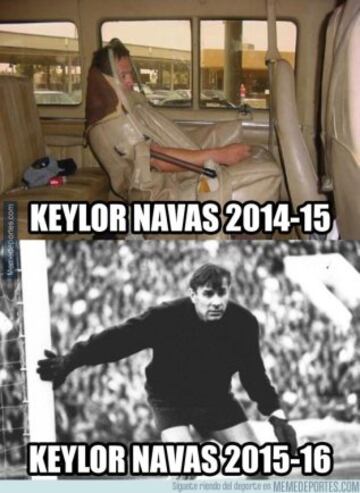 Los memes de la actuación de Keylor Navas ante el Celta
