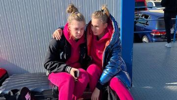 La tenis ucraniana Yastremska relata su marcha del país