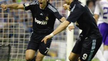 El gol de Raúl ante el Zaragoza, en el mismo campo en el que debutó de blanco, podría haber sido su último tanto de la temporada, y quién sabe si el último de su carrera en el Real Madrid.