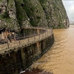 La ‘presa fantasma’ de Montejaque, la centenaria megaconstrucción fallida de 1924 que tiene en vilo a decenas de vecinos en Andalucía