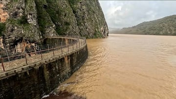 La ‘presa fantasma’ de Montejaque, la centenaria megaconstrucción fallida de 1924 que tiene en vilo a decenas de vecinos en Andalucía