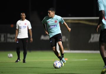 Primer entrenamiento en campo de la Selección Colombia de cara al amistoso ante Paraguay en Fort Lauderdale.