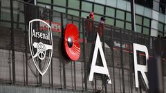 El Emirates Stadium, estadio del Arsenal, antes de un partido.