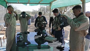 Lopetegui se llevó a los jugadores que no han sido convocados por sus selecciones a disfrutar de una jornada de paintball en la que las bromas fueron la nota predominante.