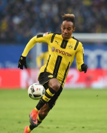 Quinto el gabonés del Dortmund, Pierre-Emerick Aubameyang, que puede llegar a correr 34,6 km/h