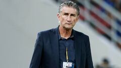 Soccer  Football - Thailand v United Arab Emirates - 2018 World Cup Qualifiers - Rajamangala Stadium, Bangkok, Thailand - 13/6/17 UAE&#039;s coach Edgardo Bauza. REUTERS/Jorge Silva