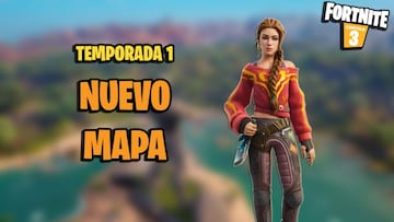 Nuevo mapa de Fortnite Cap&iacute;tulo 3 Temporada 1: todos los cambios y zonas nuevas