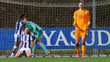 04/02/25 PARTIDO FUTBOL FEMENINO
PRIMERA LIGAF LIGA F JORNADA 11 APLAZADO
REAL SOCIEDAD - REAL MADRID
ALEGRIA GOL SIGNE BRUUN