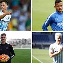 El futuro de los cuatro venezolanos en el Málaga