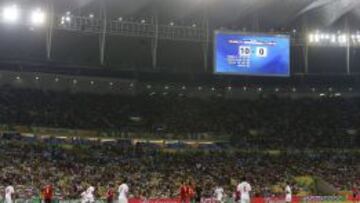 El España-Tahití fue visto por casi 7 millones de espectadores