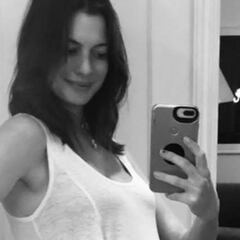 Anne Hathaway anunció que espera a su segundo hijo