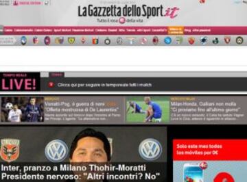 Portadas de la prensa extranjera