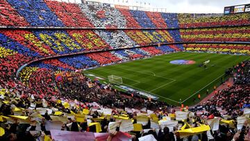 Imagen del Camp Nou.