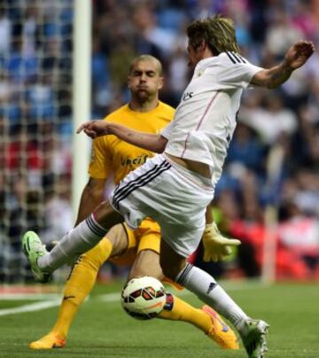 Fabio Coentrao y Rubén Martínez.