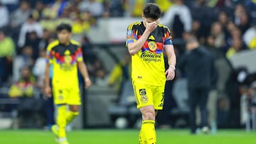 Israel Reyes of America during the Quarter Finals second leg match between America and Nashville SC as part of the CONCACAF Champions Cup 2026, at Banorte (Azteca) Stadium, on April 14, 2026 in Mexico City, Mexico.