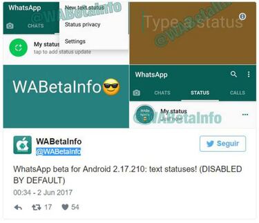 Los estados de WhatsApp recordarán al viejo Messenger de Microsoft