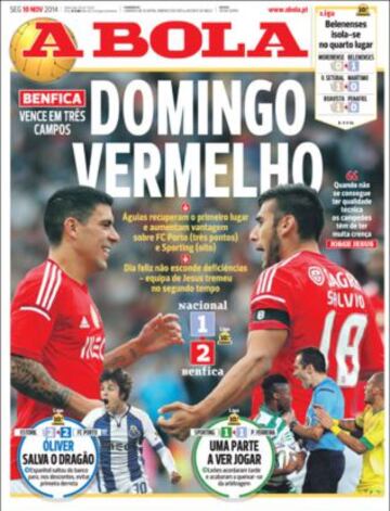 Portadas de la prensa deportiva