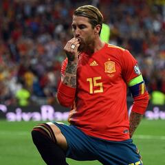 Ramos, ya como Zarra: "Un pasito que nos acerca a la Eurocopa"