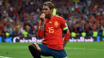 Ramos, ya como Zarra: "Un pasito que nos acerca a la Eurocopa"