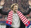 Forlán y sus mejores recuerdos en el Atlético: "Se te eriza la piel"