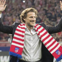 Forlán y sus mejores recuerdos en el Atlético: "Se te eriza la piel"