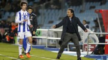 El Director Técnico de la Real Sociedad